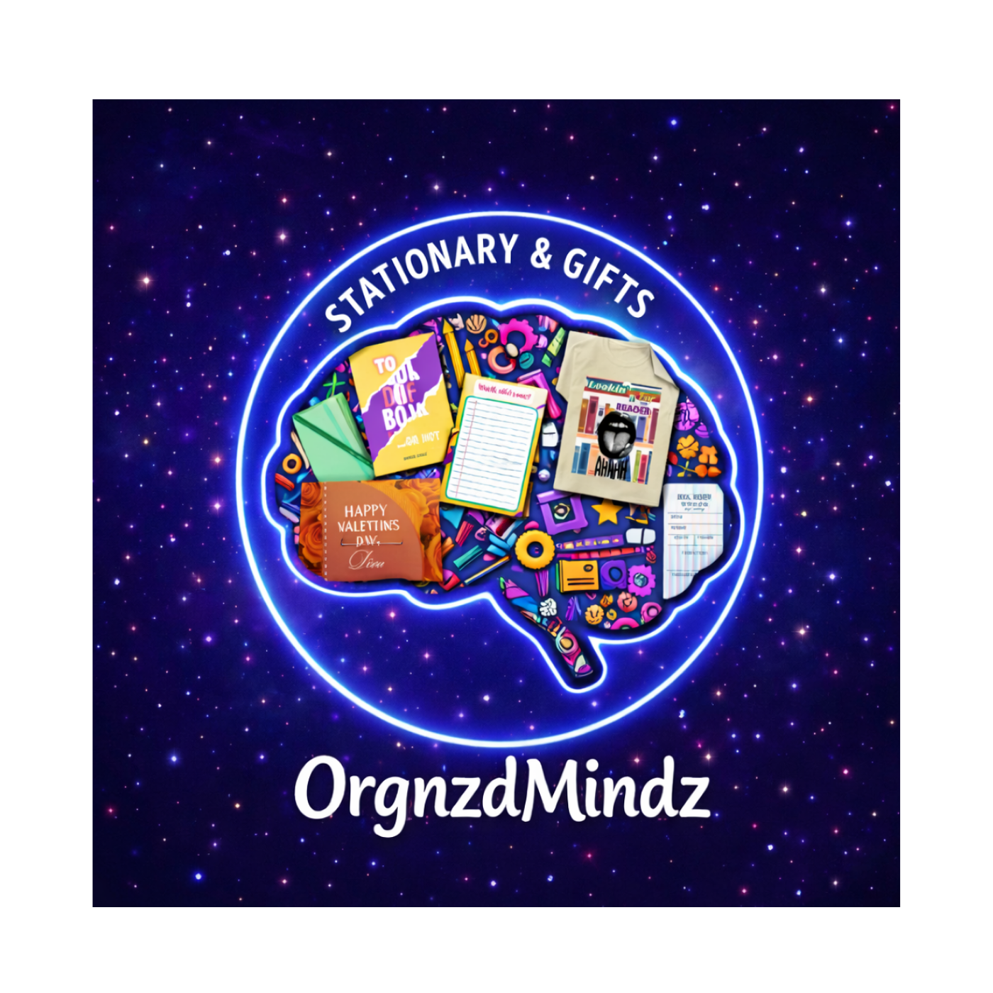 Orgnzd Mindz Stationary