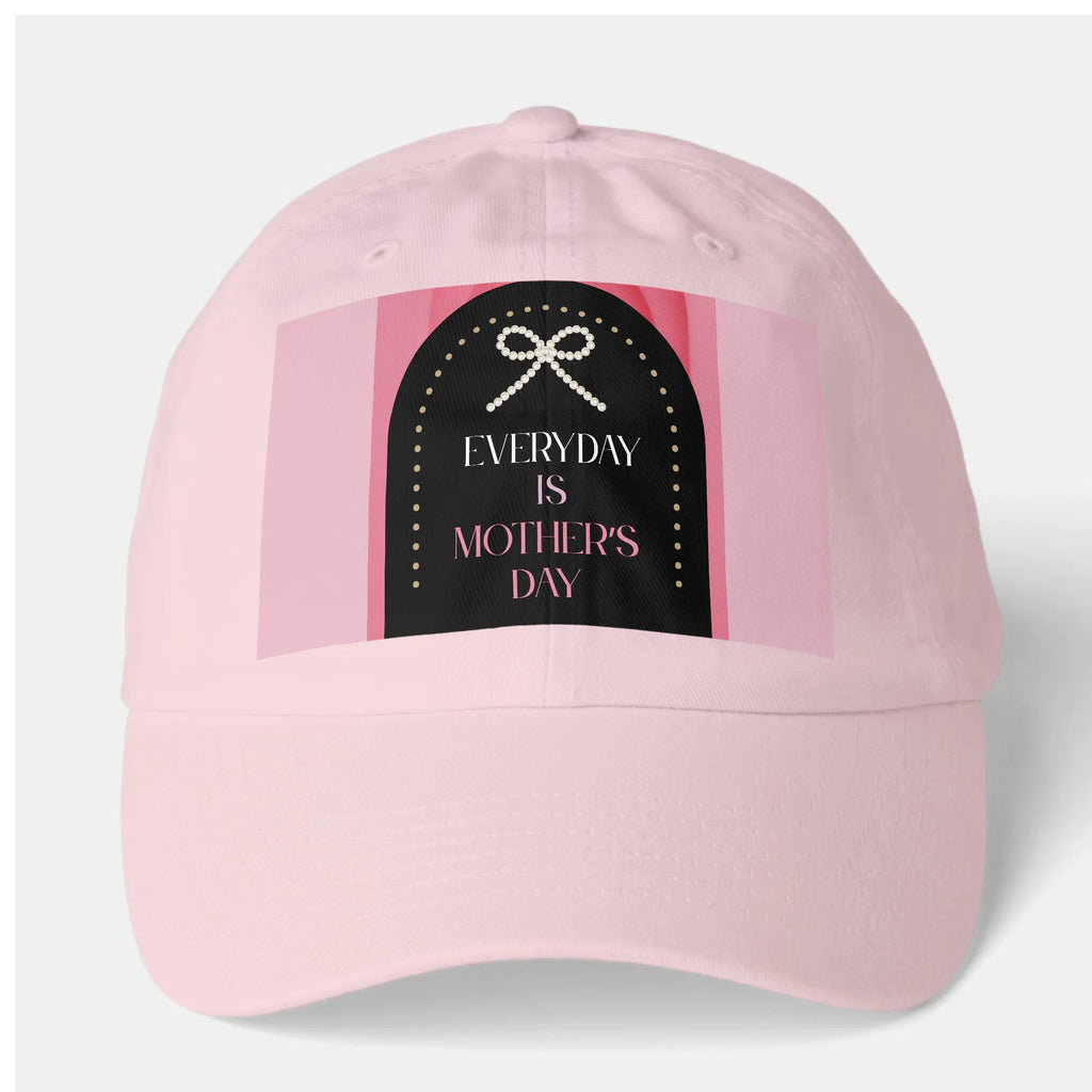 Pink Pearl Bow Mother's Day Hat